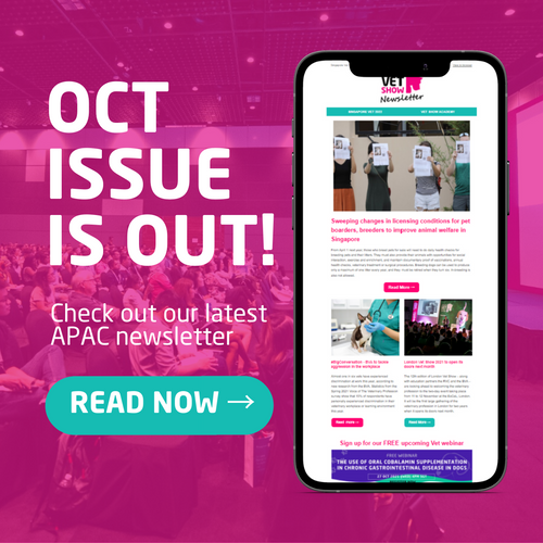 Singapore Vet Monthly Newsletter Oct